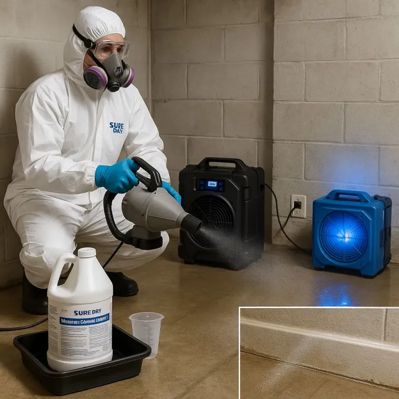 Sanitization and Odor Removal process in Port Washington North, NY