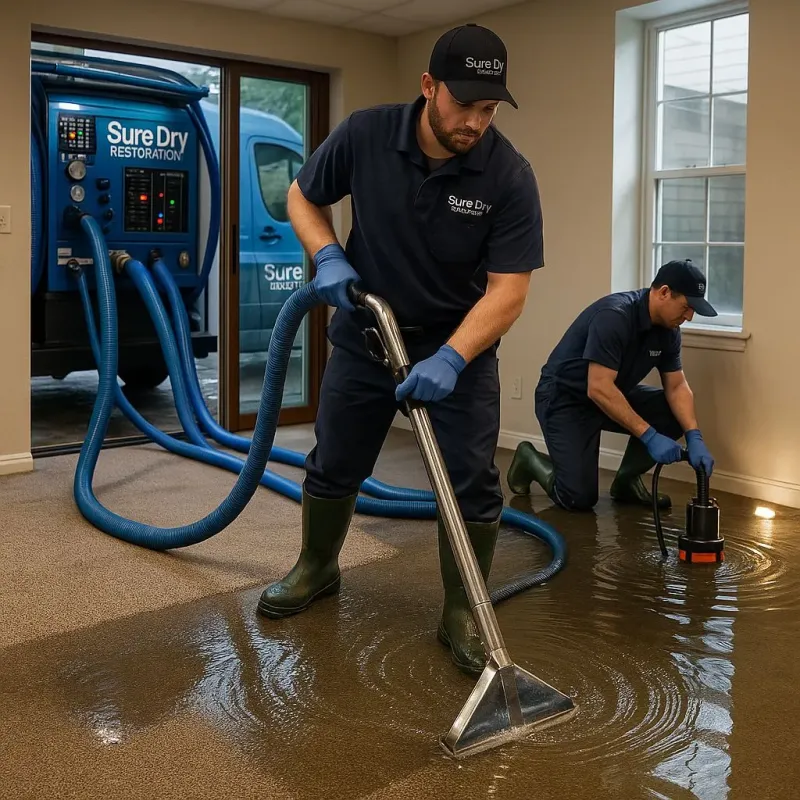Water Extraction and Removal process in Port Washington North, NY